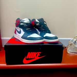 Excellent Condition 2019 Jordan 1 Retro Satin Black Toe Women Size 7.5 Authentic